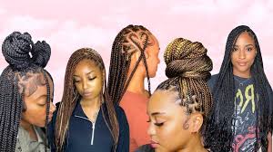 medium knotless braids