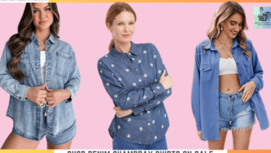 Shop Denim Chambray Shirts on Sale